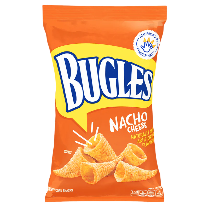 Americatessen Bugles Chips Nacho Cheese 7.5oz (213g)